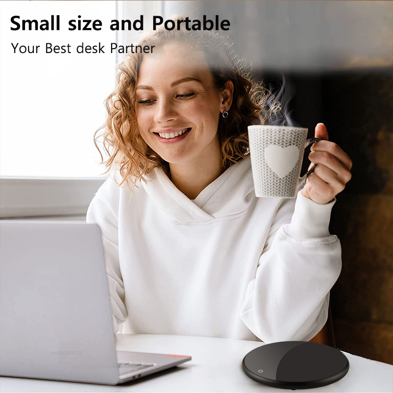 Calentador de tazas USB, calentador de tazas de café, taza de té de la leche eléctrica, posavasos calefactor, calentador de tazas para el hogar y la Oficina, calentador de tazas de escritorio USB