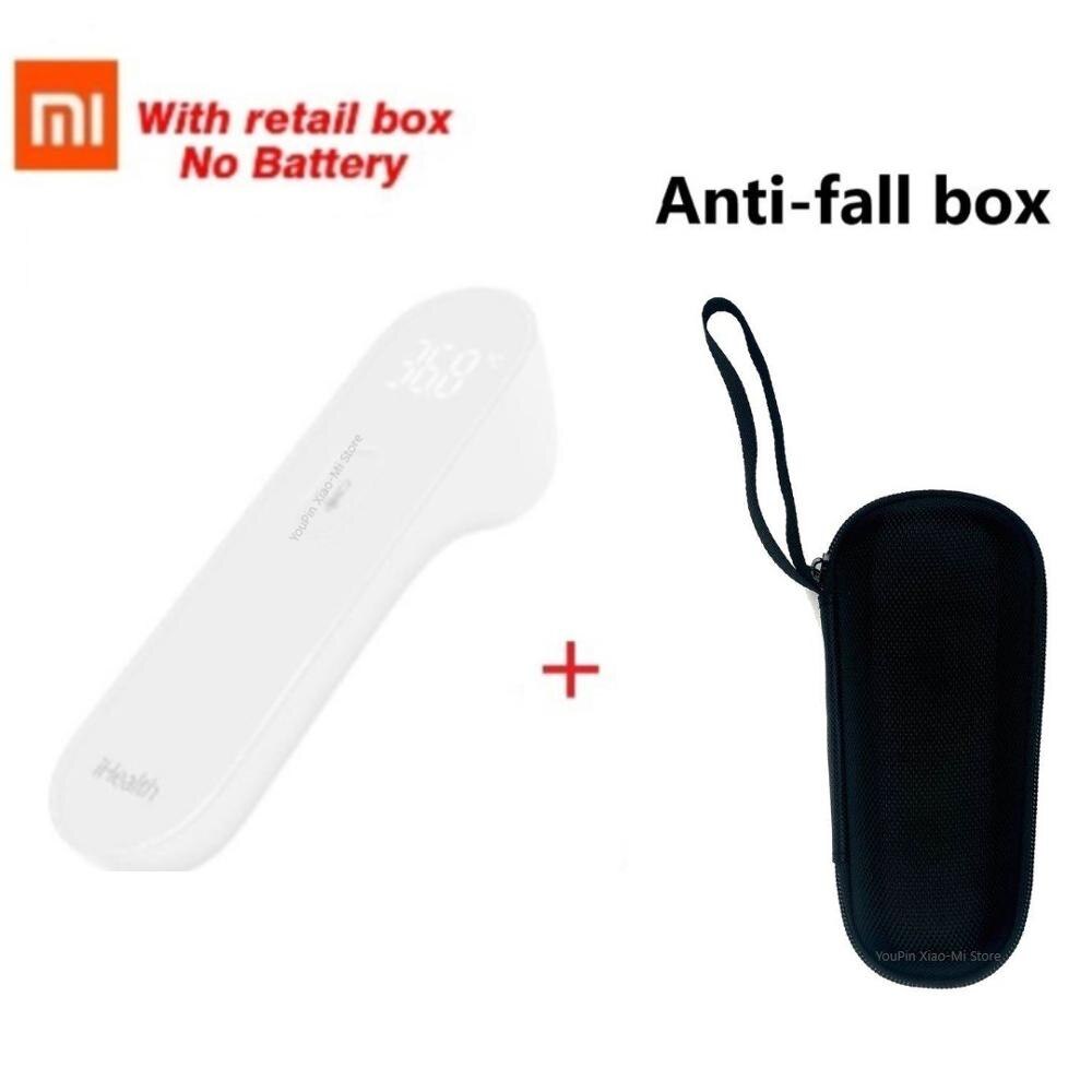 Xiaomi iHealth thermomètre main précise numérique fièvre infrarouge thermomètre clinique mesure sans Contact LED montré: iHealth add Box