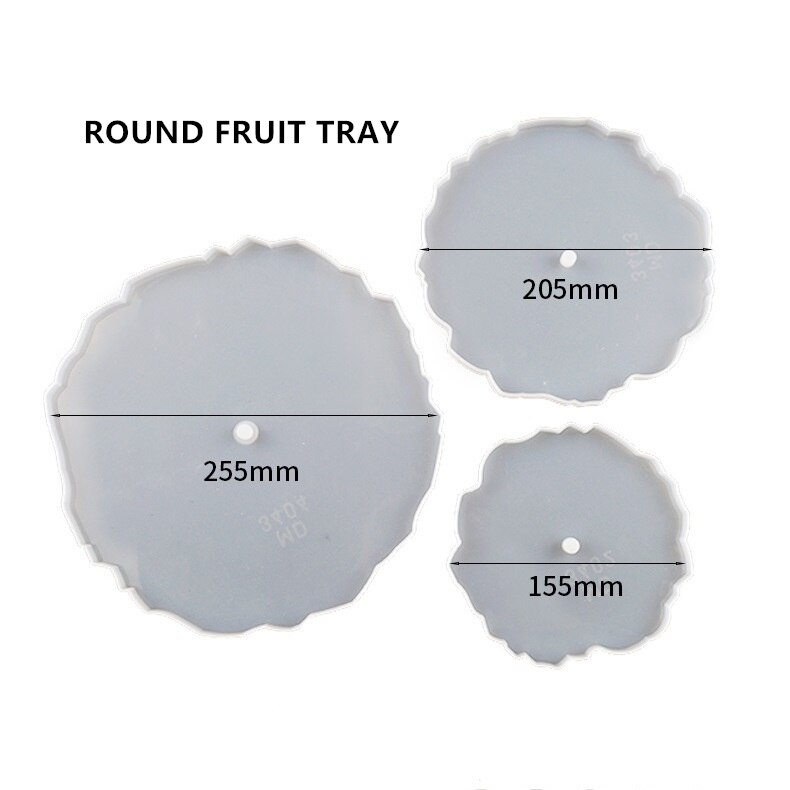 klasyczny metal 3 poziom formy ciasto talerz owoców odlewania przezroczysta żywica epoksydowa formy płyty patera na słodycze taca na owoce formy dekoracja rzemiosła artystycznego: 01