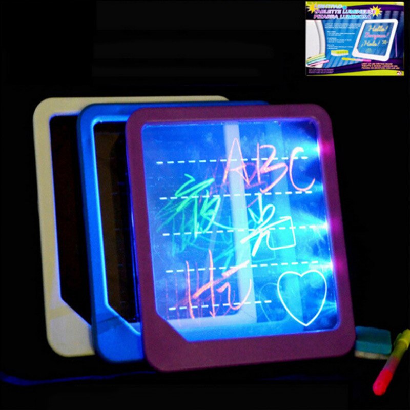 LED Writing Board Fluorescent Drawing Display Board for Advertising Restaurant Menu Art Kids YH-17