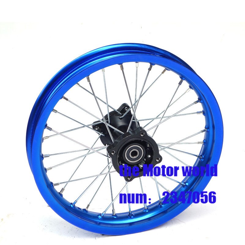 Jantes arrière de moto 14 pouces 1.85x14 pour motocross, CRF, pièces détachées pour motocross