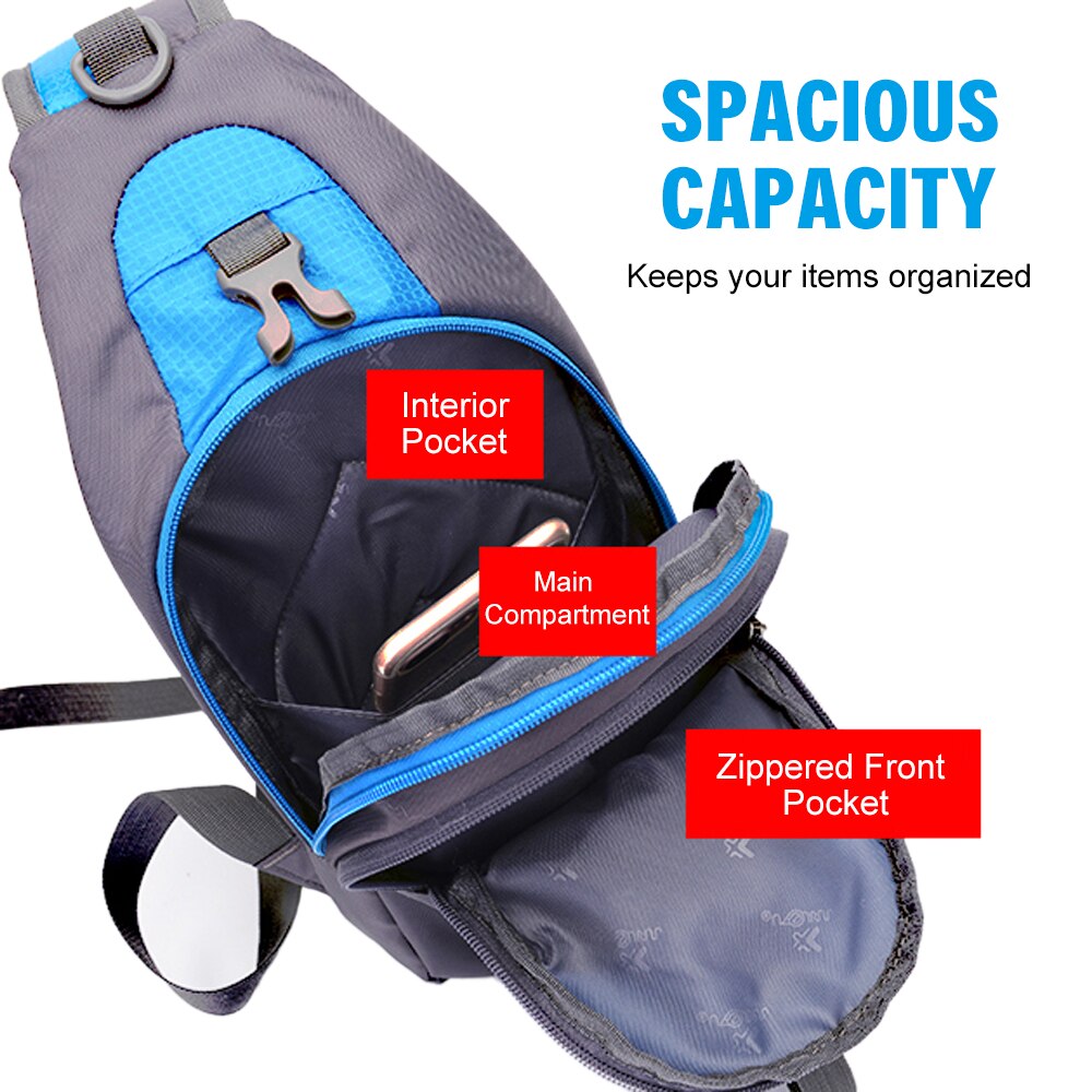 Unisex fitness sporttas outdoor borsttas sling rugzak borst crossbody tas schoudertas reis sporttassen voor vrouwen sling bag