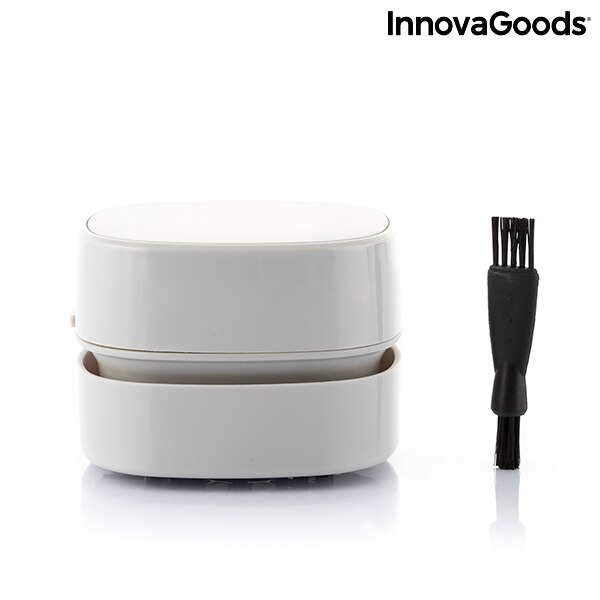 InnovaGoods | Mini Aspirador Portátil de Escritorio Micuum | desde España | aspirador portatil , mini aspirador , recogemigas , recoge migas , aspirador pequeño , aspirador sin cable , aspirador para migas