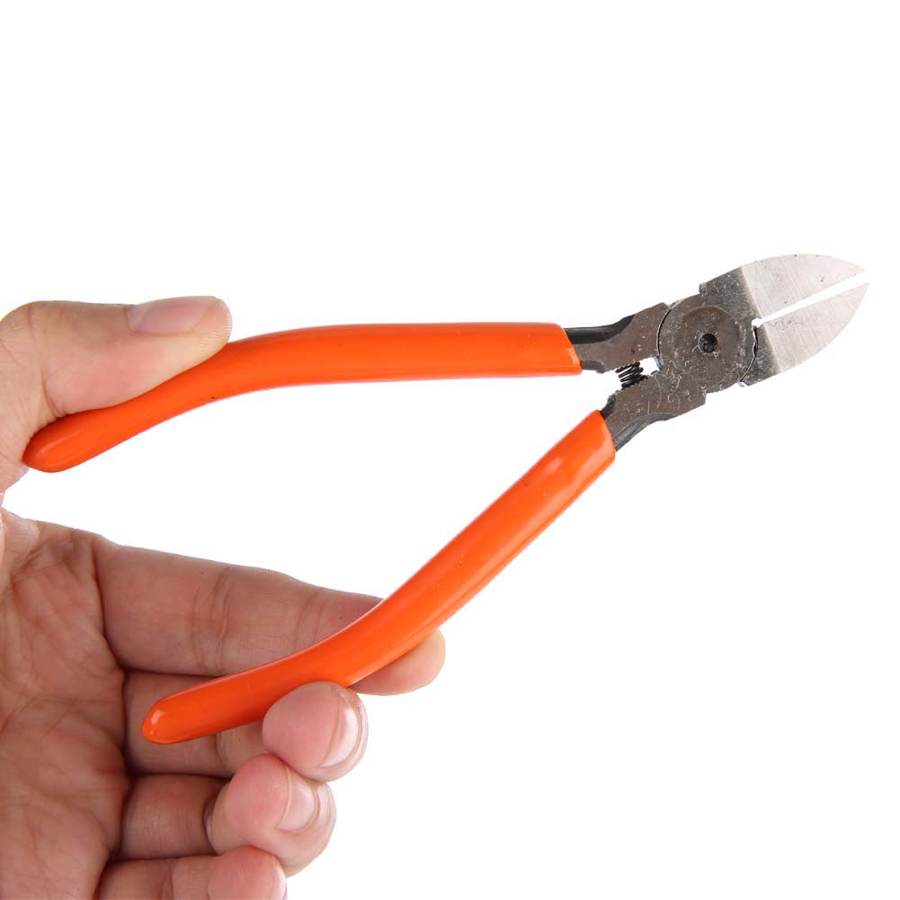 Elektronische diagonale tang kabelzijkniptang draadknipper  (5/6mm)