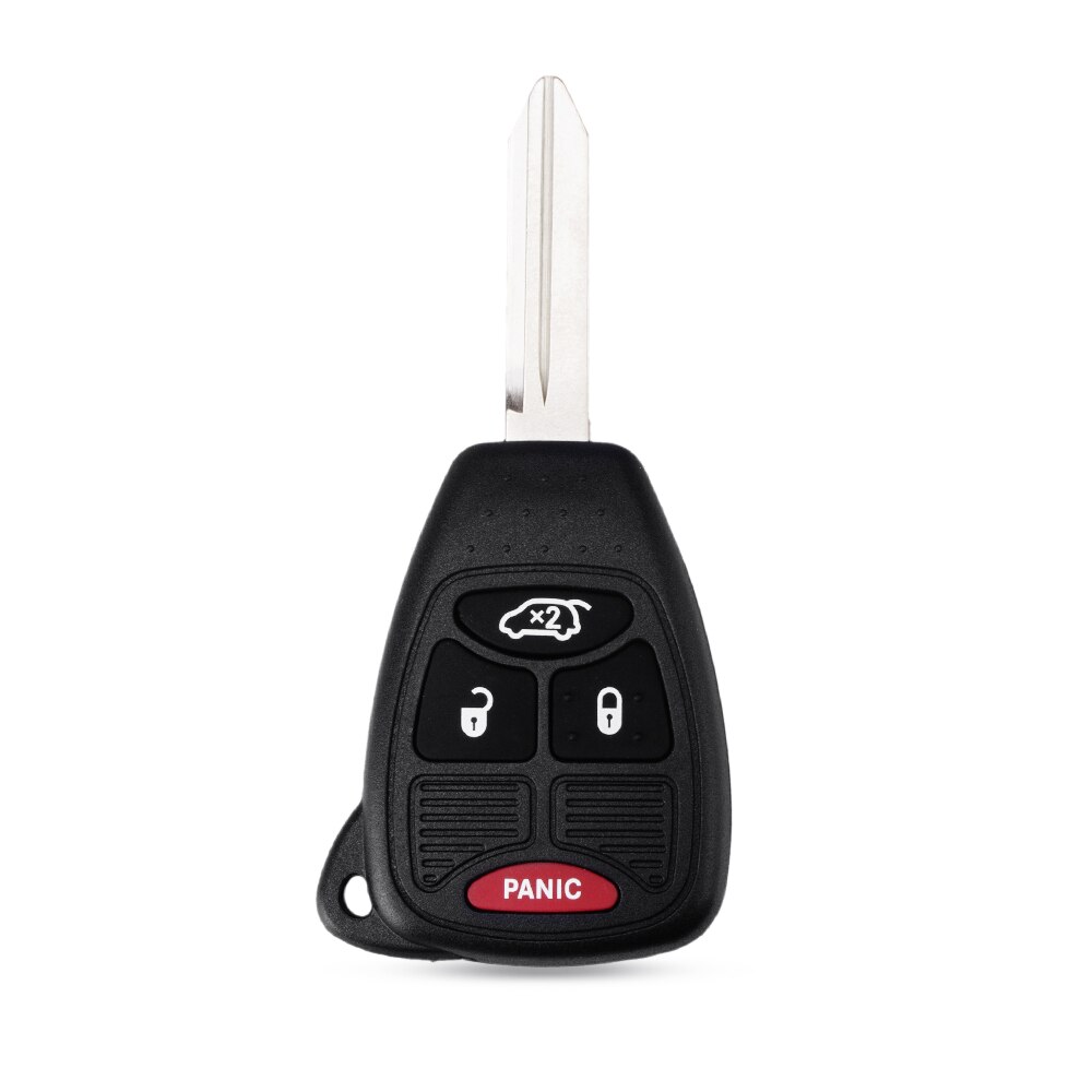 KEYYOU carcasa de llave a distancia de coche para Chrysler 300 Aspen Dodge Dakota Durango para Jeep Grand Cherokee comandante Fob clave Auto: Model 4