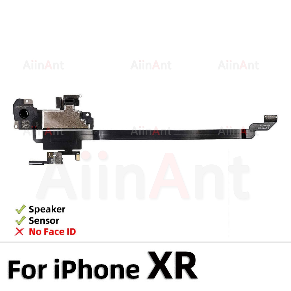 AiinAnt Telefon oben Nähe Sensor Klang Ohr Hörer Lautsprecher biegen Kabel Für iPhone 11 12 Profi X Xr Xs max 5s 7 8 Plus Sapre Teil: Blau