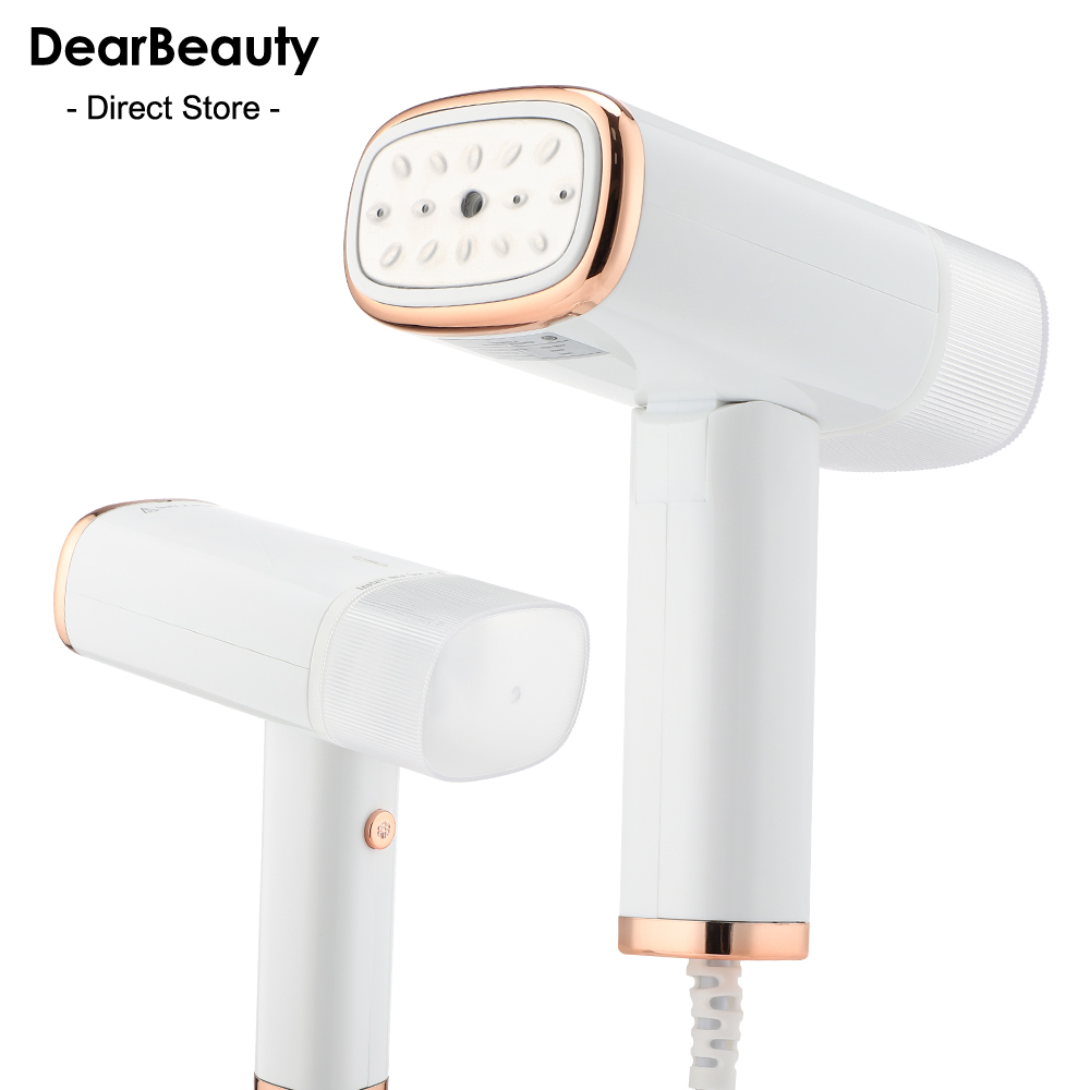 Składany mini Parownica robić Ubrań Żelazko Parowe 1000W Ręczne Przenośne Domowe Podróżne robić Prasowania Ubrań Parowanie na Mokro i Sucho