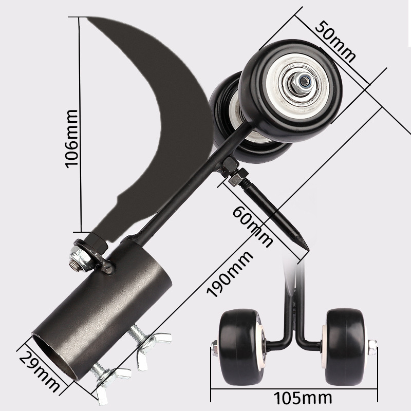 Tuin Spleet Wieden Haak Thuisgebruik Grasmaaier Accessoires Roller Spleet Weeder Tuinieren Snel Wieder Tool Losmaken Maaier