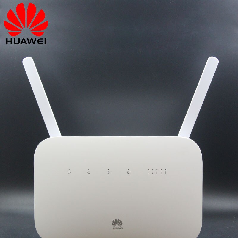 Odblokowany router huawei  b612 b612s-533 4g lte cat 6 300 mbs cpe router pk  b310-518 mf279 router  +2 szt. 4g anteny