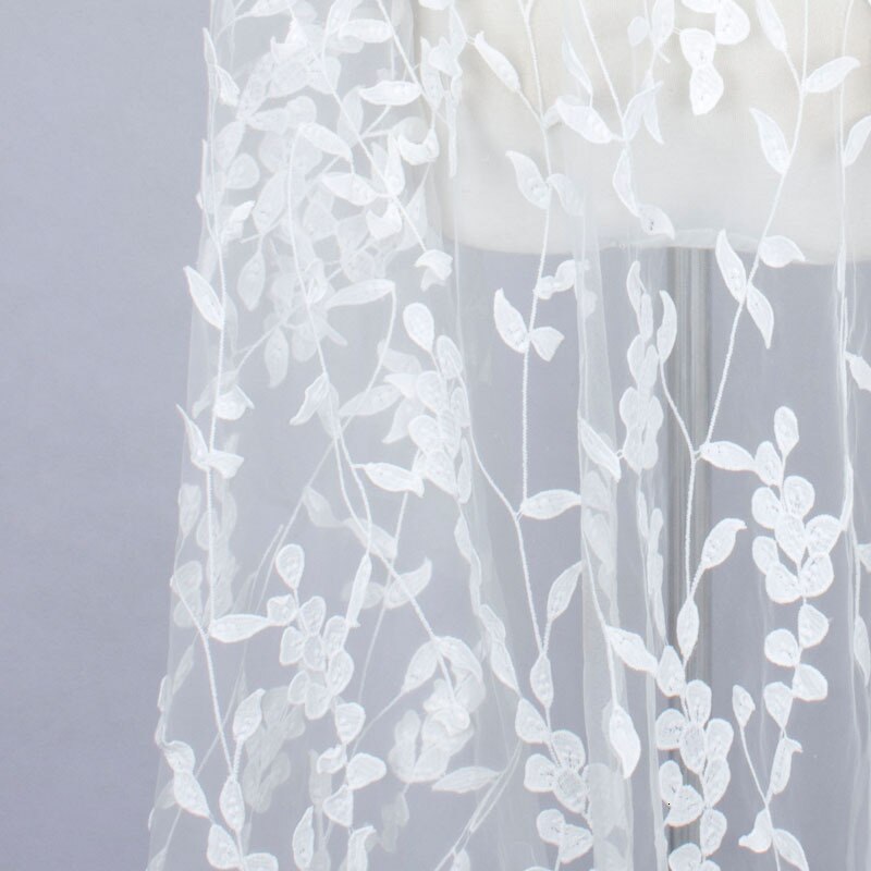 Tulle brodé blanc maille pour mariage | Tissu africain de , tissu dentelle, fleurs 3D brodées, Tulle dentelle, bricolage, 120CM de largeur