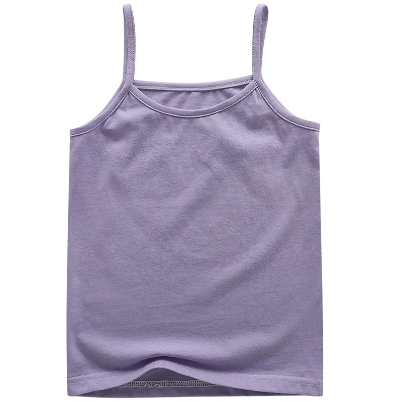 Melario Top for Kids Girls 2020 Kids Girl camisole Summer Girls intimo solido abbigliamento per bambini gilet Baby Soft abbigliamento per bambini
