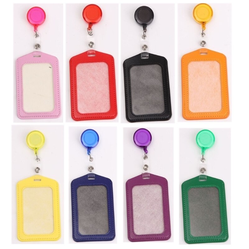 Manchon de carte verticale porte-Badge de carte de crédit longes étiquette de nom d'infirmière porte-Badge d'identification porte-carte accessoires d'infirmière
