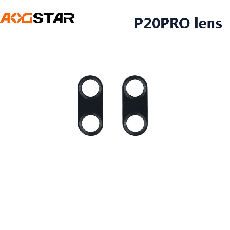2Stck 100% Neue Einzelhandel Zurück Hinten Kamera Objektiv Für Huawei P20 Profi P20Profi Kamera Abdeckung Glas Mit Klebstoffe