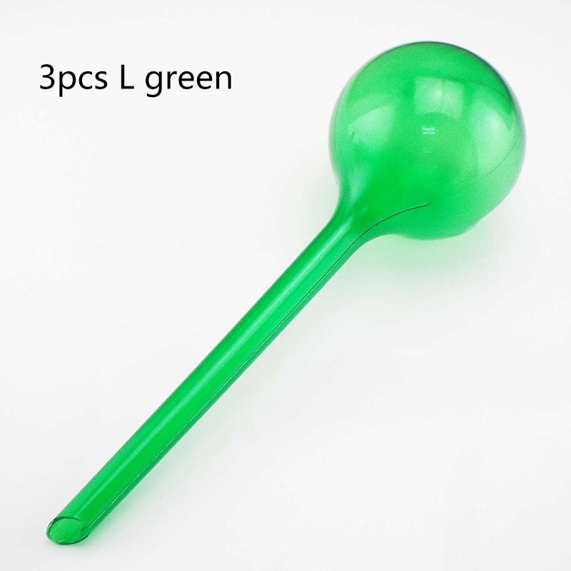 1/3pcs Automatic Plant Watering Bulbs Self Watering Balls House Garden Water Can Houseplant Device Drip Irrigation System Tools: 3pcs L green
