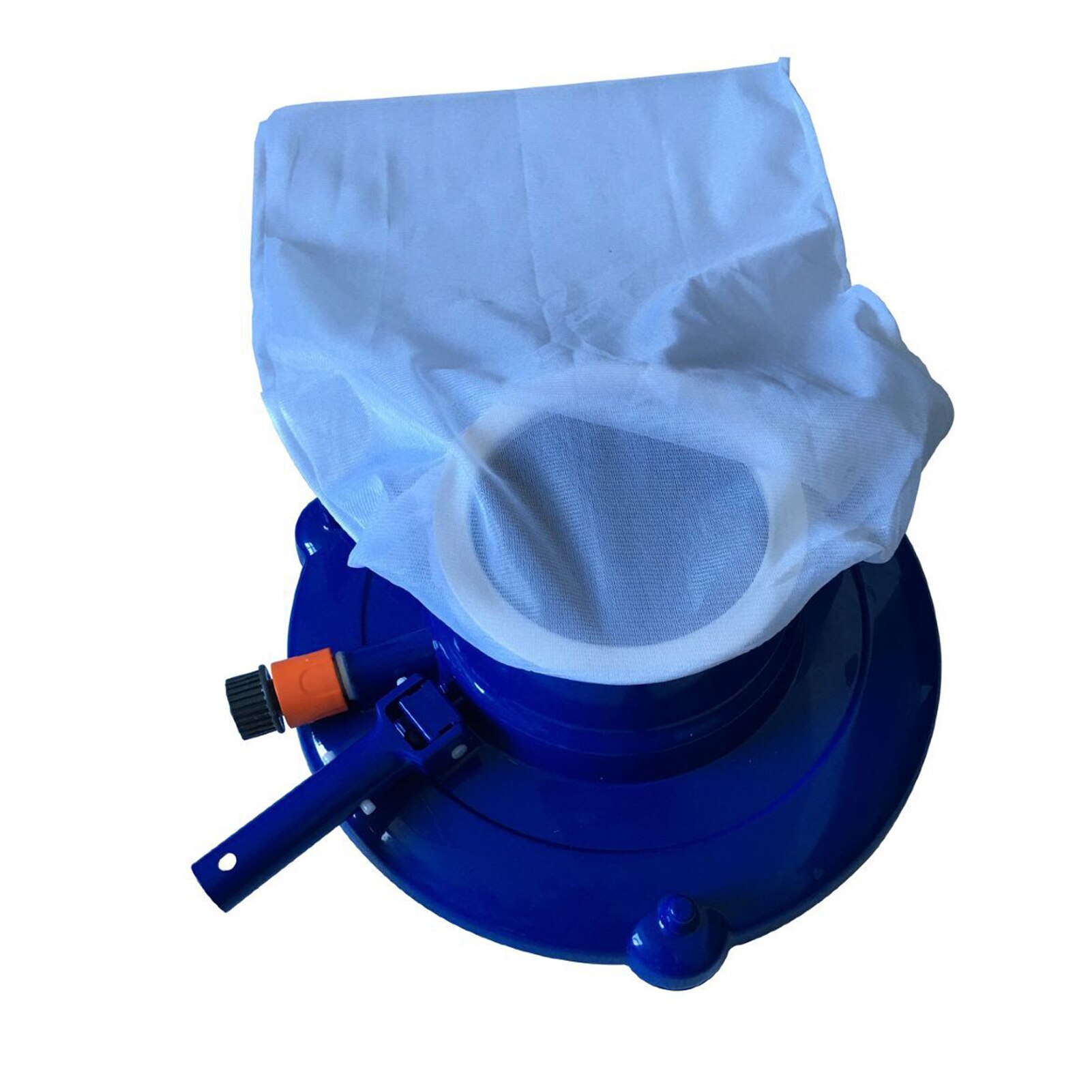 Swimming Pool Vacuum Head with Drawstring Bag Pool Flexible Cleaning Brush Swimming Pool Leaf Vacuum Pool Surface Cleaning Tools