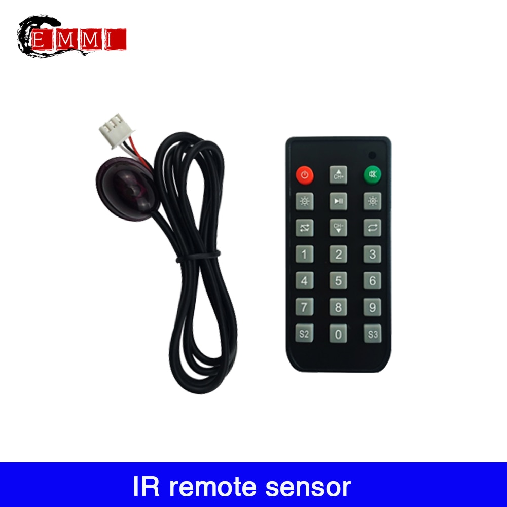 Hd Ir Remote Sensor Infrarood Afstandsbediening Wordt Gebruikt Voor Schakelaar Programma 'S, Pauze/Play Programma 'S, passen Display Helderheid.