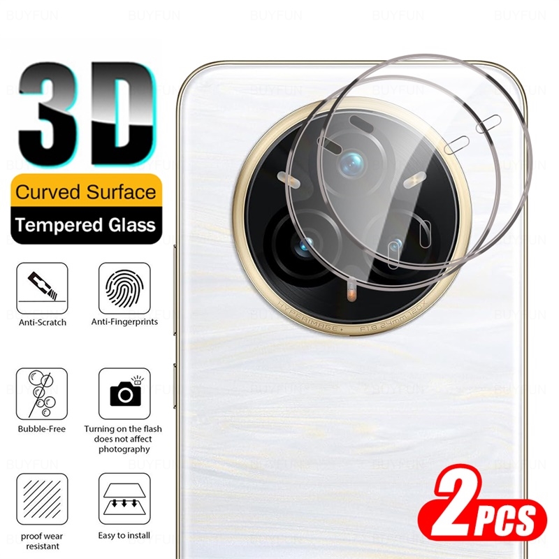 3-1Pcs 3D Curved Camera Protector Case For Realme 14 Pro+ 5G Tempered Glass Lens Cover On Realme14Pro+ Realmi 14Pro 14 Pro Plus: ABS / black