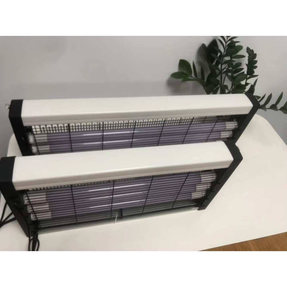 Lámpara antimosquitos de descarga eléctrica de 3 tubos, eficiente y silenciosa, 15/30/60W, luz LED repelente de mosquitos para interiores y hogares y restaurantes