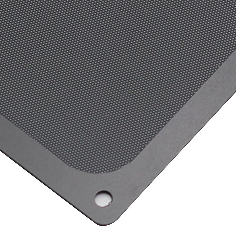 Filtro antipolvere magnetico coperchio della ventola a rete antipolvere protezione della griglia della rete con foro per PC accessori per ventola di raffreddamento della custodia del Computer
