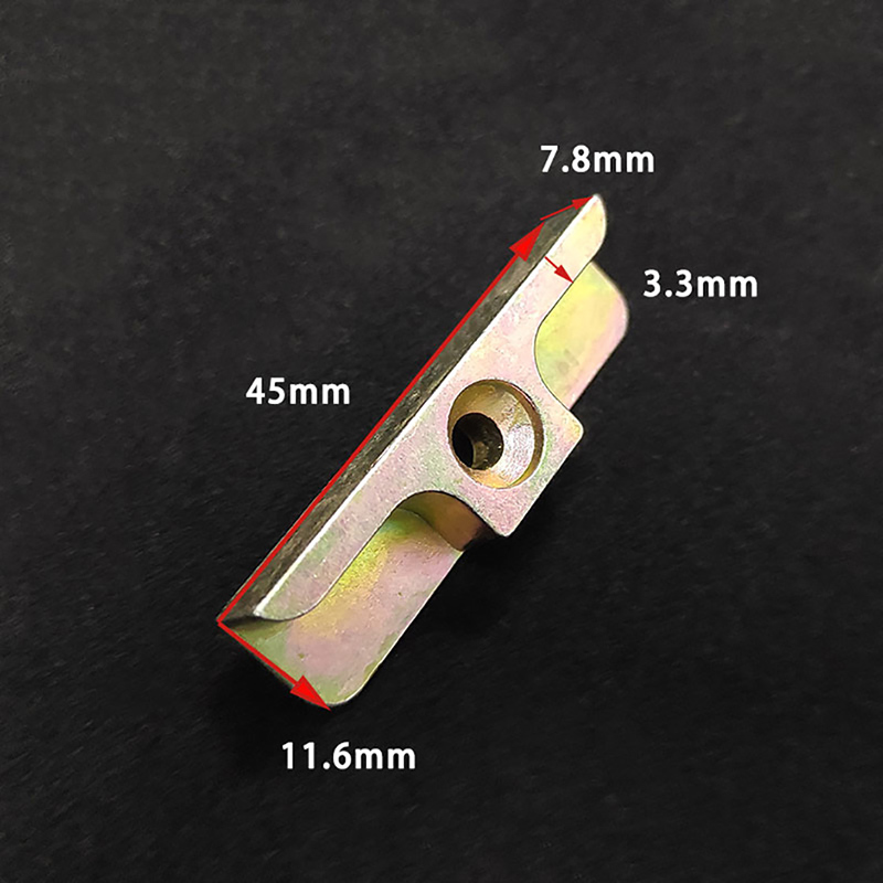 10PCS Plastic Steel Window Lock Point Internal External Swing Window Transmission Linkage Rod Lock Block Door Window Buckle