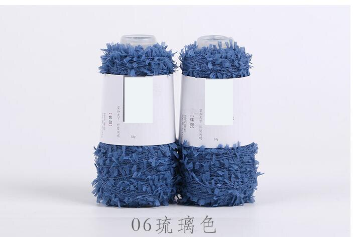 1Pc 50G Super Prachtige Ruimte Fancy Vlinder Jas Garen Voor Breien Dikke Draad Te Breien Patchwork stof: liu li se