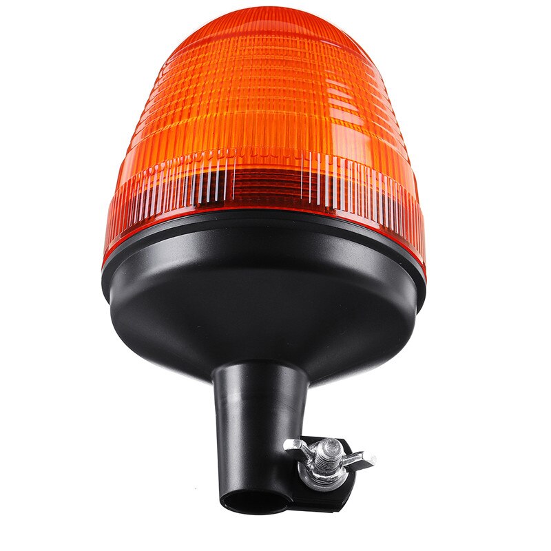 60 Led Safurance Led Roterende Knipperende Amber Baken Flexibele Din Pole Tractor Waarschuwingslampje Verkeerslicht Rijbaan Veiligheid 12V 24V