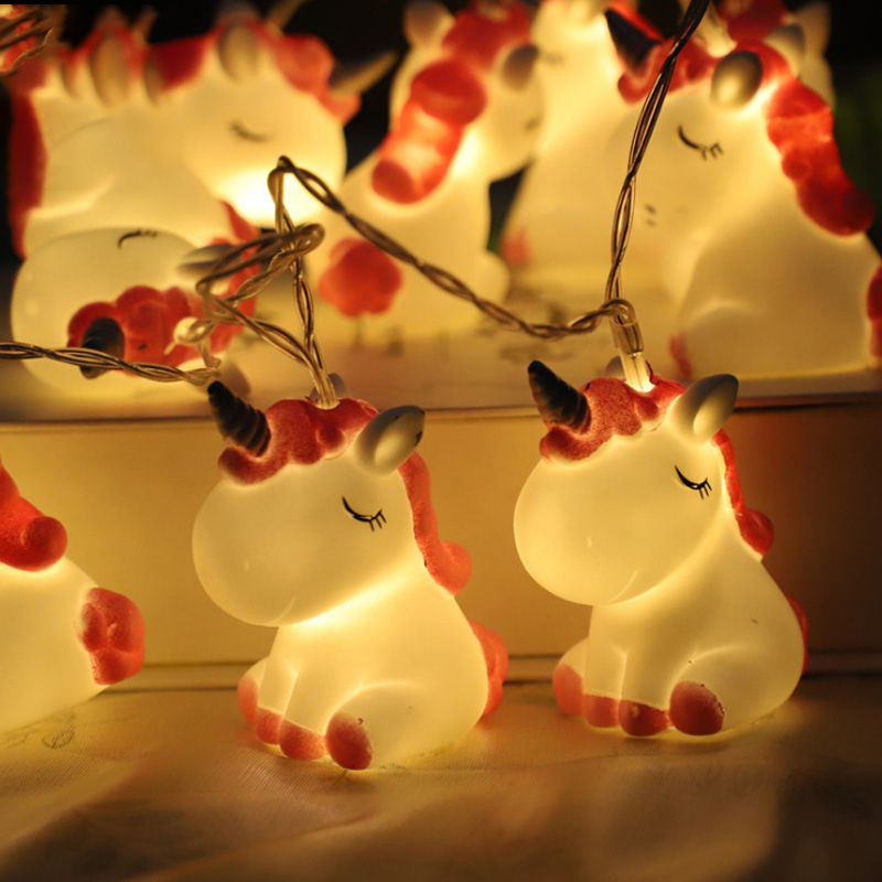 3D Dinosaur LED Garland Christmas String Lights Indoor DIY Xmas Tree Party Wedding Bedroom Home Year Decoration Battery Lamp