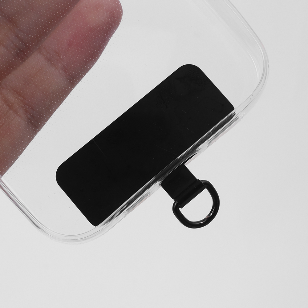 4/1PCS Metal Mobile Phone Lanyard Patch Universal Stainless Steel Card Ultra Thin Anti Lost Smartphones Hanging Rope Tab Clips