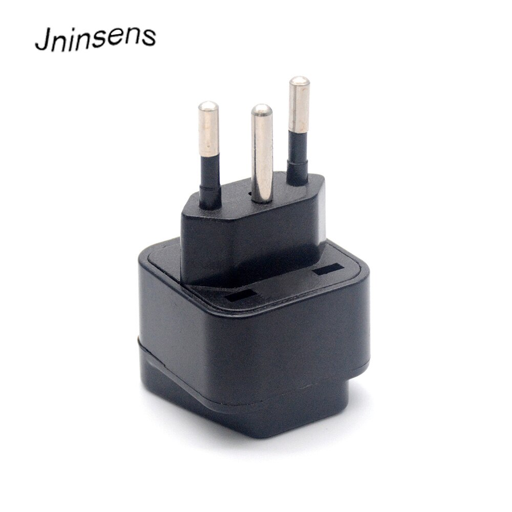 ¡NOVEDAD DE ! Cargador de 3 pines para enchufe de CA brasileño de viaje a Brasil, convertidor de enchufe para viaje en casa