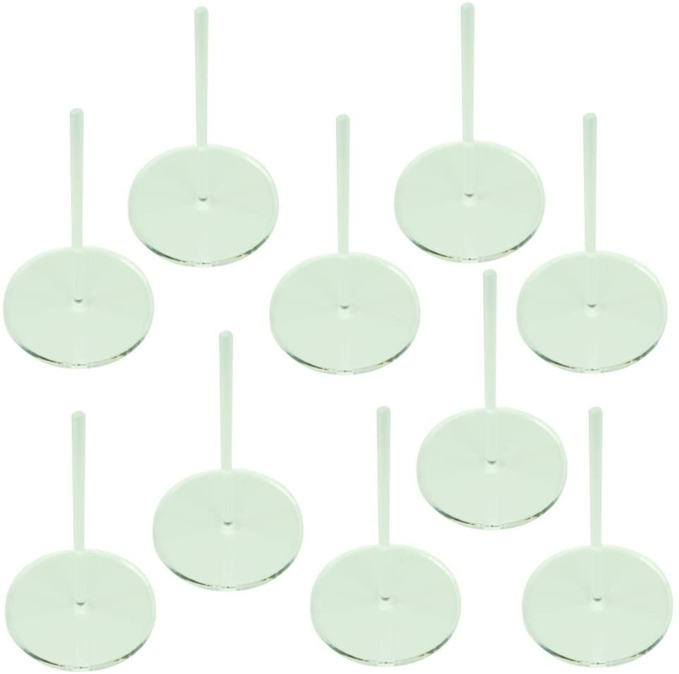 10pcs Assembling Acrylic Flight Airplane Aircraft Stands Figure Display aerial or space miniatures with Leg Round Circle Base