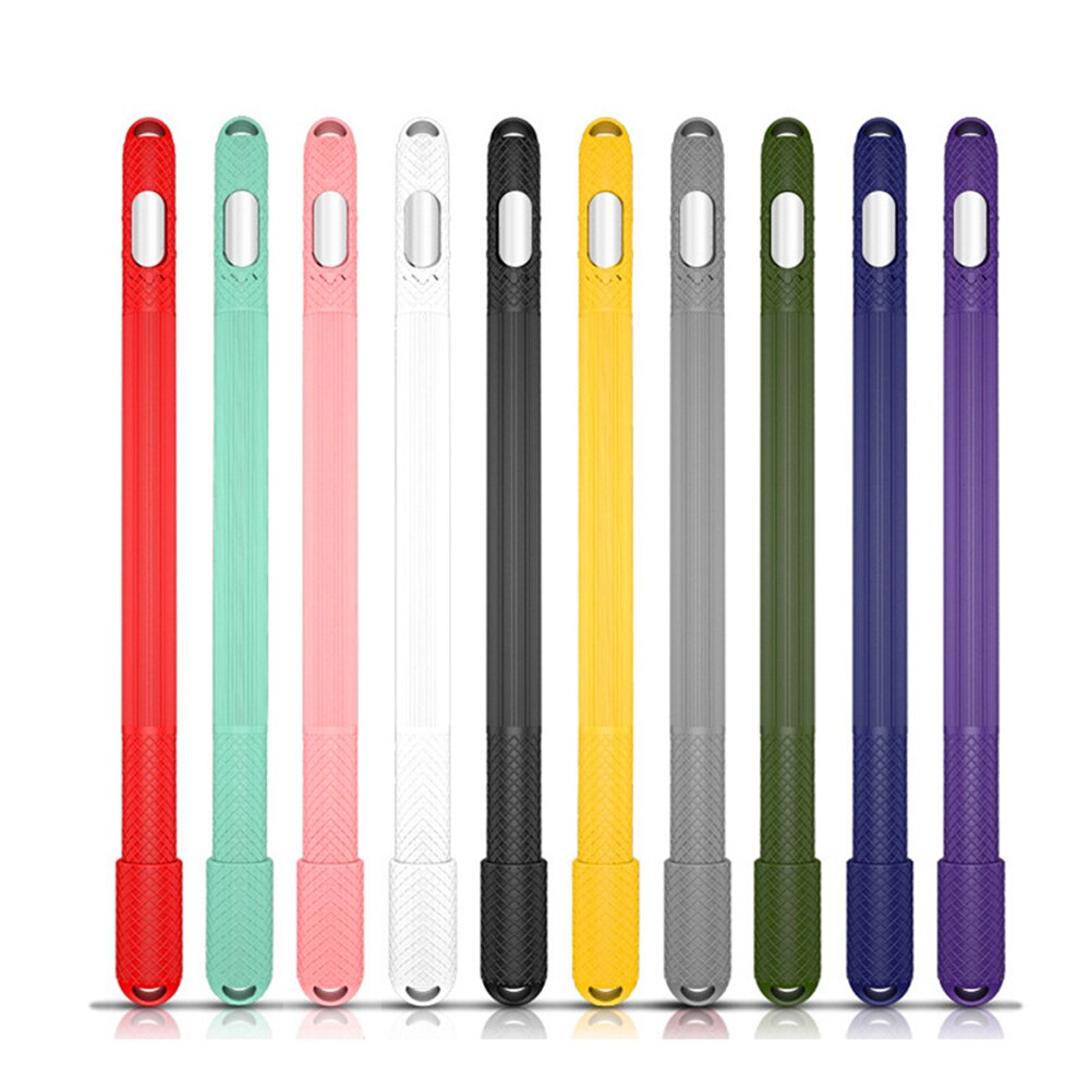 Voor Apple Potlood 1st Silicone Case Set Houder Mouw Met Beschermende Nib Cover Generatie