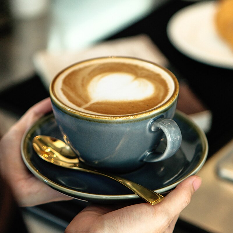 Ceramic espresso cup cappuccino cup