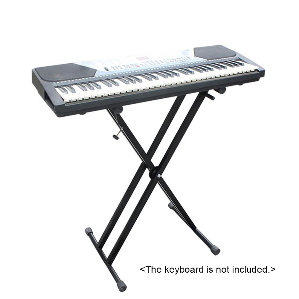 Universele Opvouwbare Piano Keyboard Stand Beugel Dubbele X-Stijl Metalen Met Anti-Slip Rubber Caps Voor Digitale Piano midi Keyboard