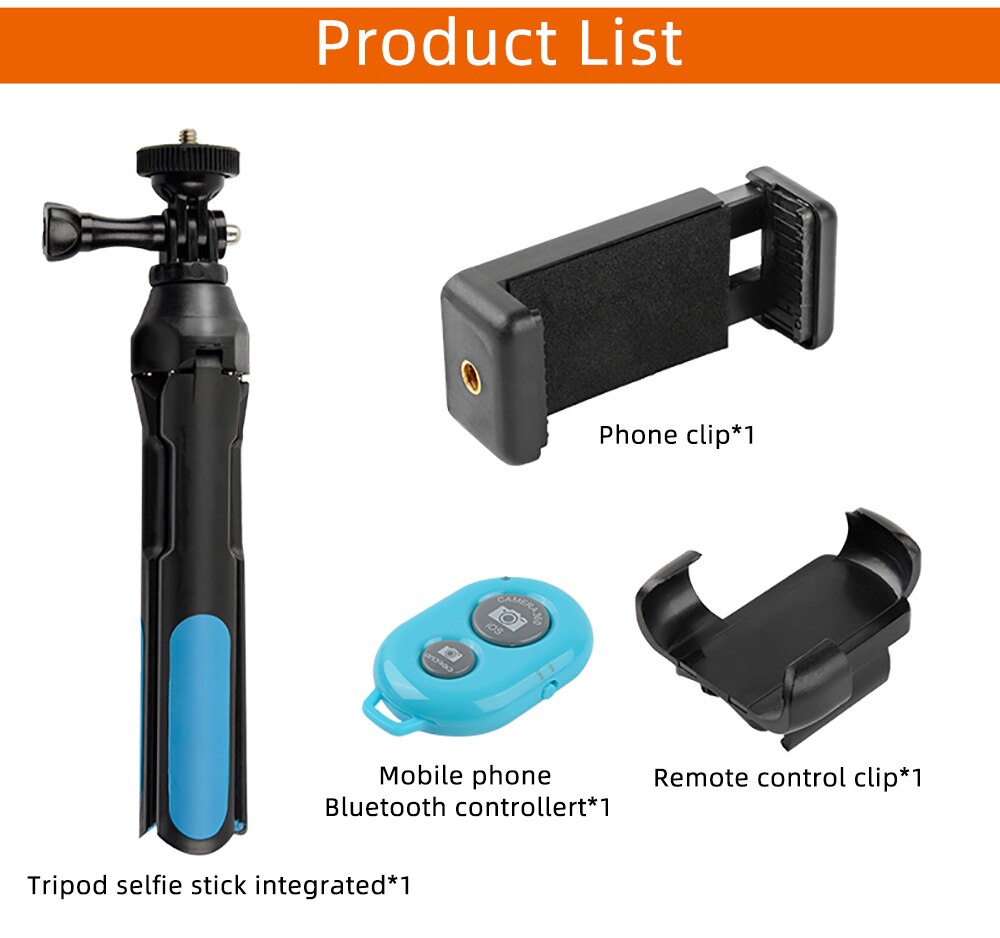 Bluetooth Selfie Stick Tripod for Phone Monopod Mount for Huawei P20/P10 Lite/P10 Plus/P9/P8 Samsung iPhone X/8/7/6/6S Android: Default Title