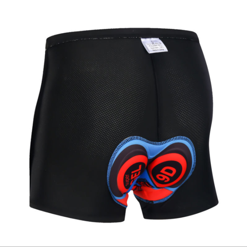 Pantalones cortos de ciclismo para hombre y mujer, ropa interior para deportes de ciclismo, mallas de compresión, ropa interior de gel: 9D Men / L