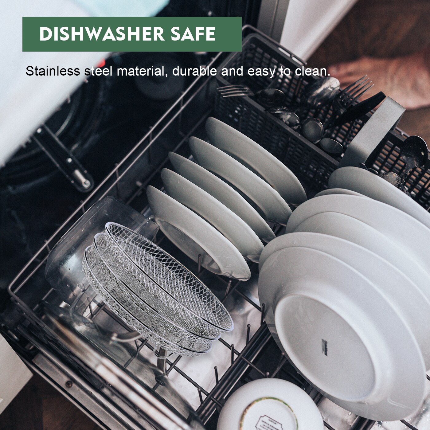 2/3/4 Layers Air Fryer Racks Stainless Steel Stack... – Grandado