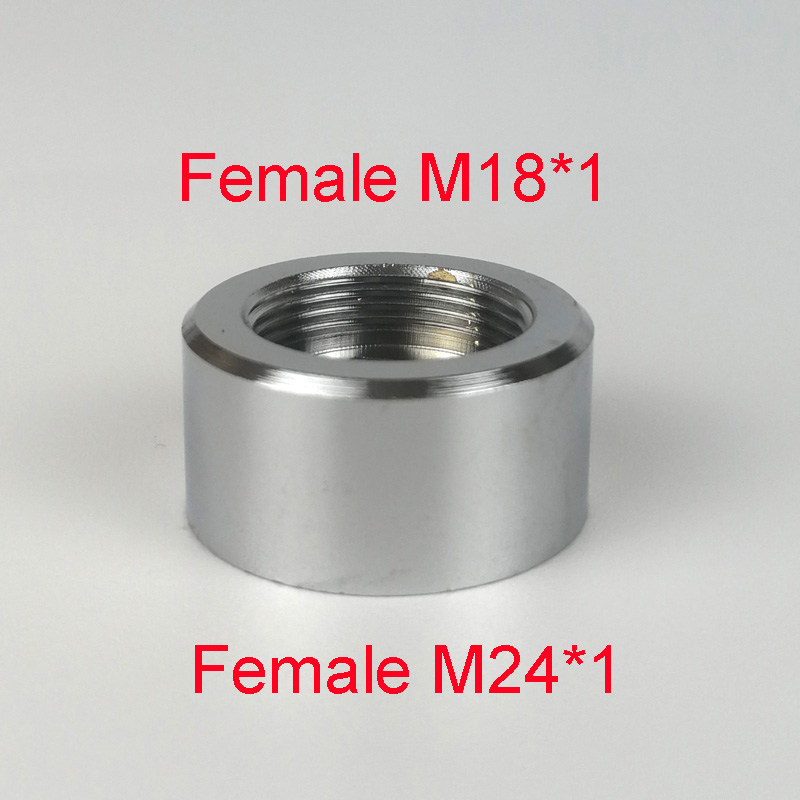 Weibliche M24 Durcheinander rohr passend zu Konverter Wasserhahn stecker Adapter M16 M18 M26 Zahnseide Zubehör männlichen gewinde munddusche: F18xF24