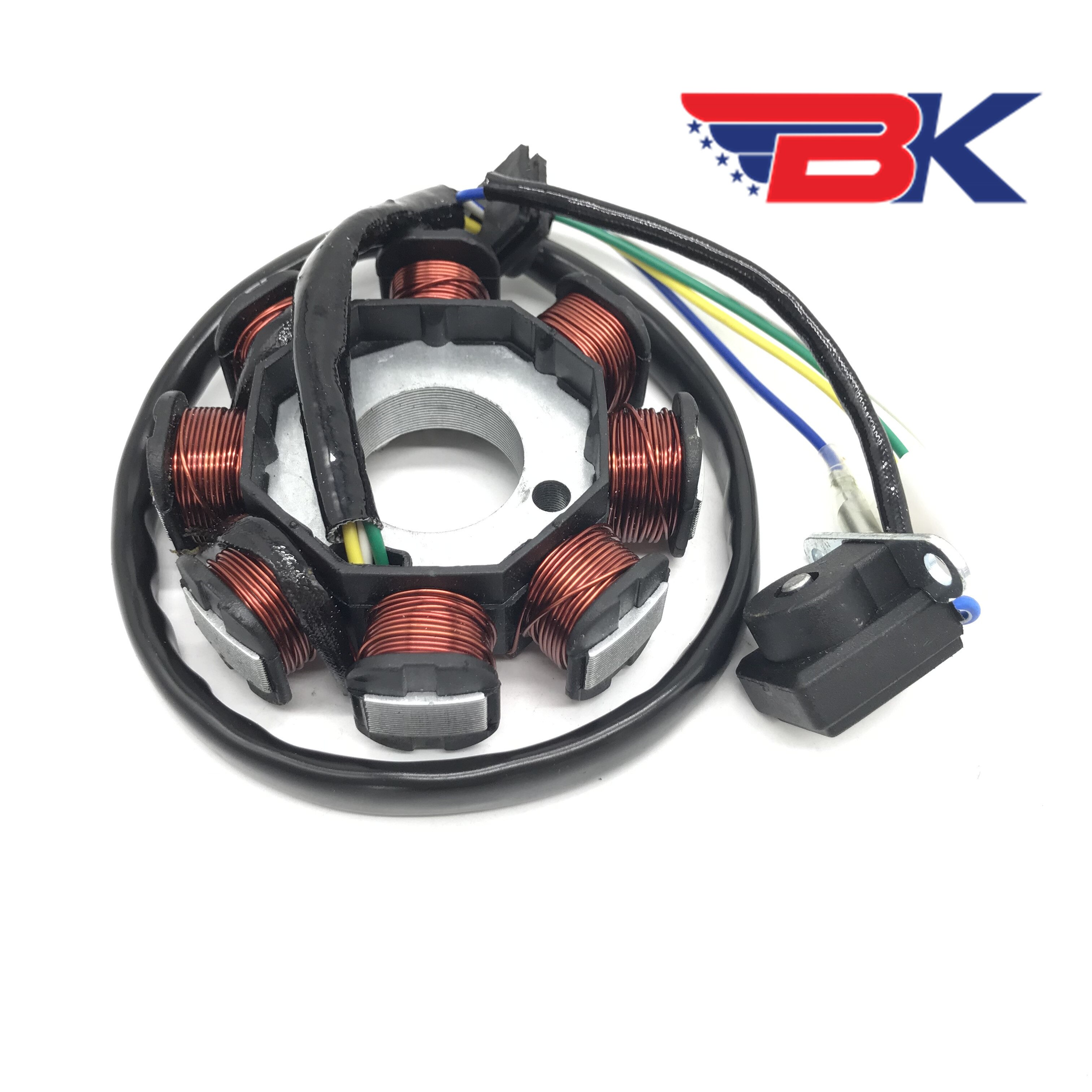 Dc magneto staattori  gy6 50cc 8 kelaa kiinalainen moposkootteri roketa jonway znen taotao