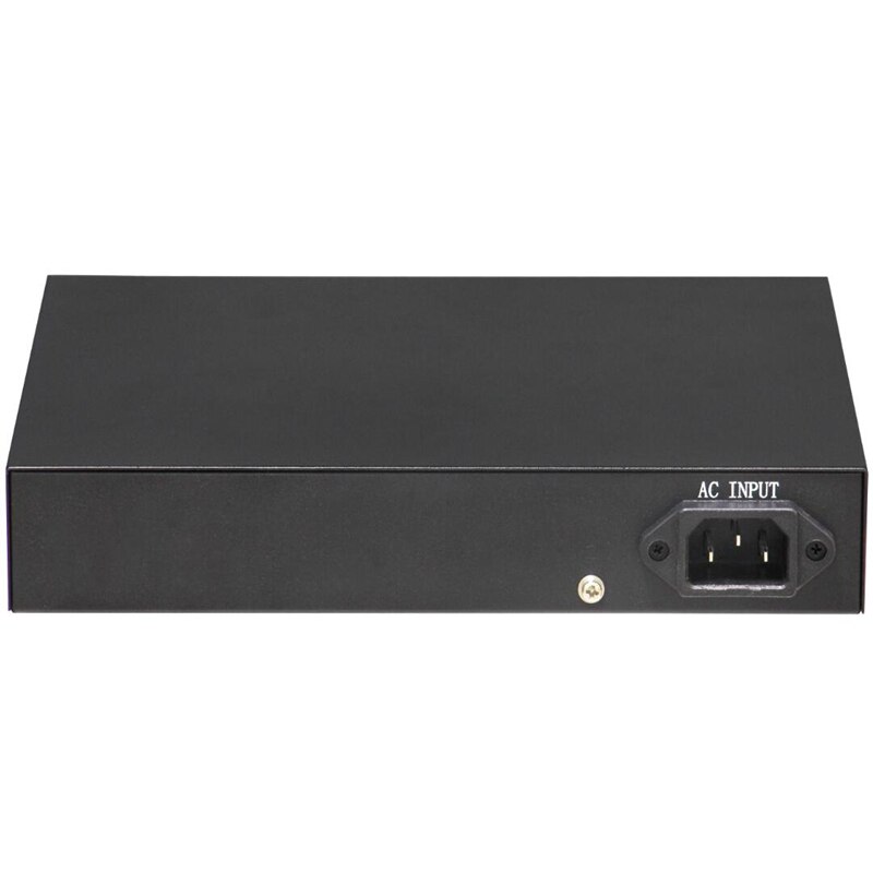 10 Poort Plug En Play Poe Switch 100Mbps Ethernet Netwerk Switch 8 Poe Poorten & 2Uplink Ethernet Voor ip Camera-48V