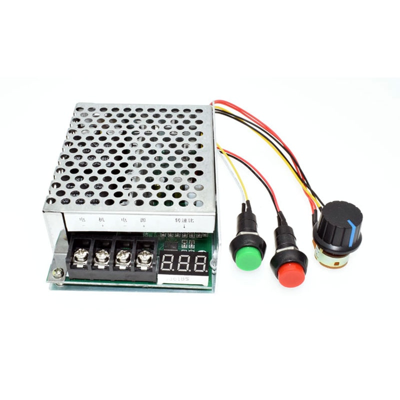 Lineaire actuator Controller Digitale display 40A 12 v 24 V DC motor speed regulator Zelf reset knop positieve en achteruit