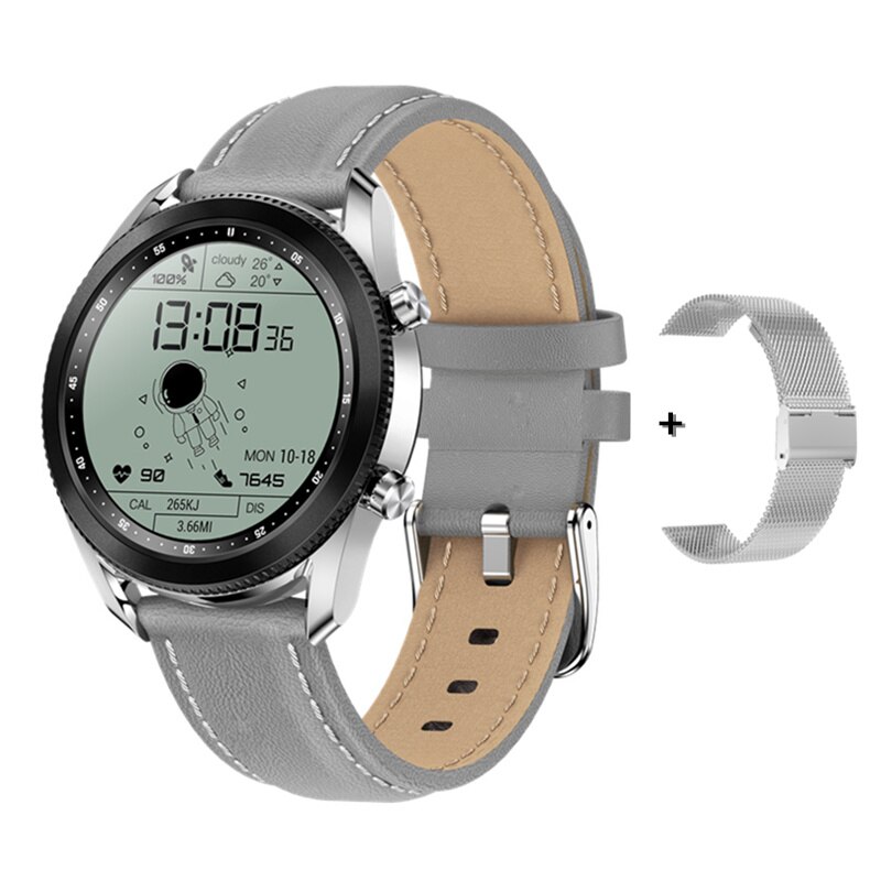 Inteligentny zegarek mężczyźni TK88 obrotowy ekran Bezel Bluetooth muzyka prognoza pogody ciśnienie krwi SPO2 Smartwatch dla androida iPhone: G