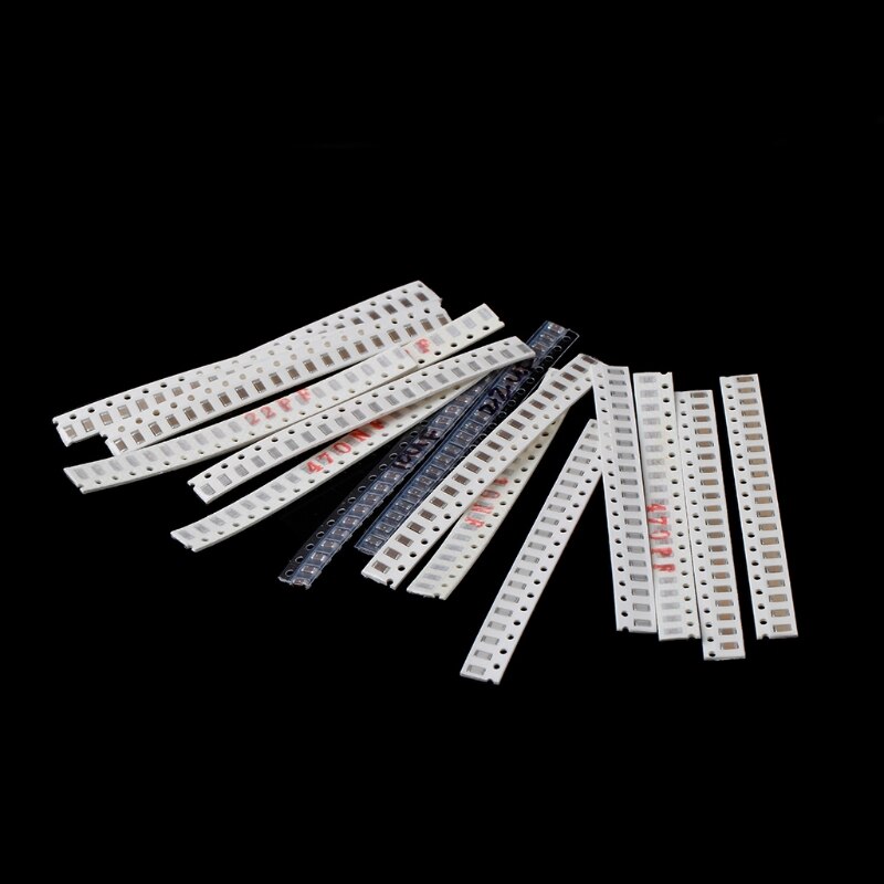 320 Pcs 16 Values 10PF-22UF 1206 SMD Capacitor Assorted Kit N1HF