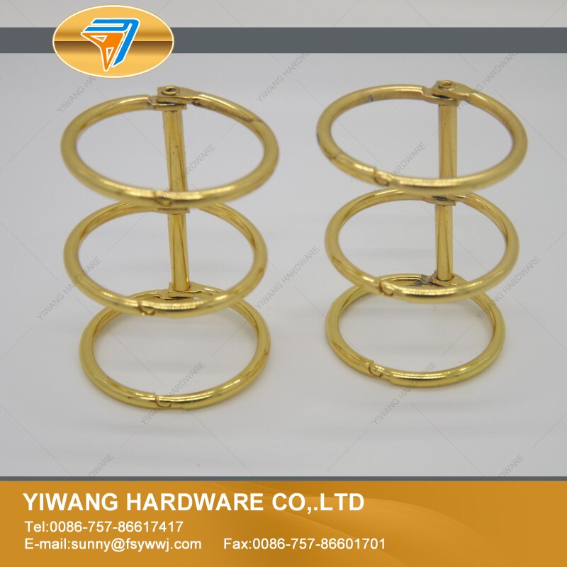 Manufacturer direct calendar holder with metal ring introduction book binding clip