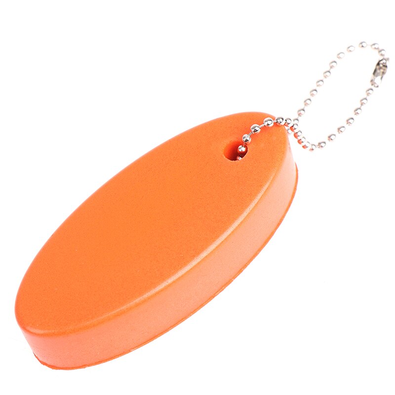 Pływak breloczek rura Platforma brelok pływający klucz łańcucha robić wędkowania żeglarstwo surfing pływanie sportowy wodne: Pomarańczowy