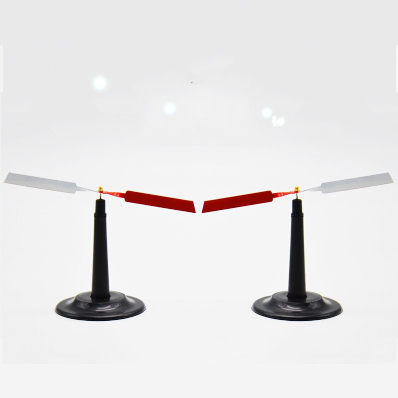 2 Pieces of Large Size Wing-Shaped Magnetic Needle School Physics Experimental Apparatus Magnetic Teaching Aids for Student
