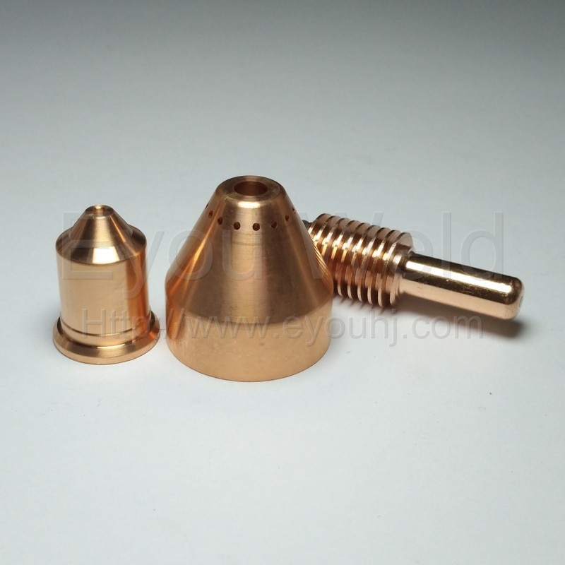 Electrode 220842 Nozzle 220816 220819 220930 220941 220990 Shield 220818 220777 [ PMX 45/65/85/105A ]Consumables for Plasma Cut