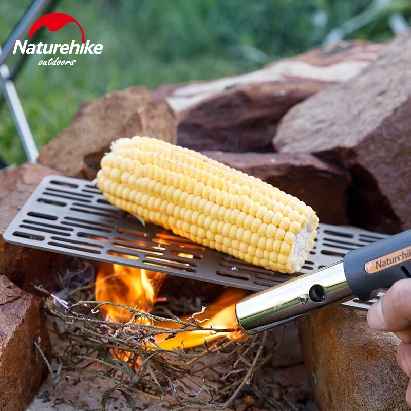 Naturehike campeggio teglia da forno lega di titanio BBQ ultraleggero portatile Picnic Grill casa Barbecue piastra attrezzo esterno pentole nuovo