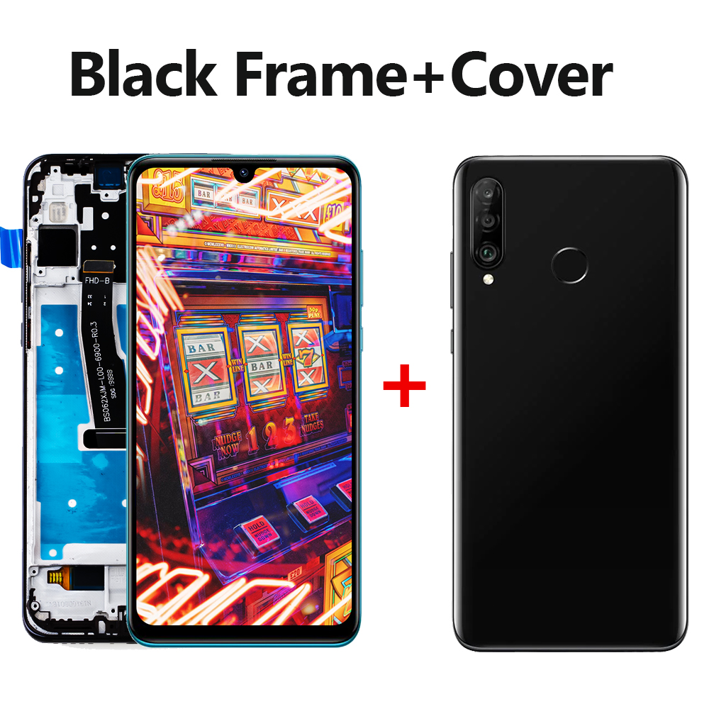 100% For Huawei P30 Lite LCD Display MAR-AL00 MAR-LX1A MAR-LX3Am Touch Screen Digitizer For HUAWEI P30 Lite LCD Replacement: Emerald Green