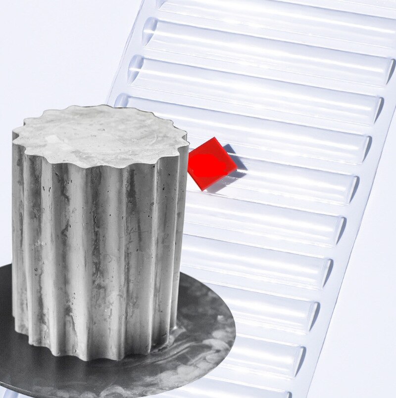Bordure de gâteau en Mousse Origami en plastique Transparent 3D, demi-cercle, moule d&#39;impression de cuisson, pochoir de gâteau, décoration de Fondant au chocolat: 02-OPP packing