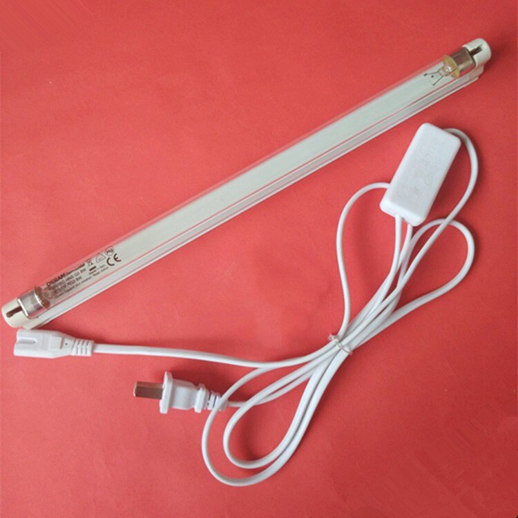 Lampa UV HNS 8W lampa laboratoryjna 254nm rura sterylizacyjna 8W kompletny zestaw lampa UV